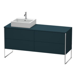 Duravit Waschtischunterschrank XSquare 160x54,8x77,8cm, 4 AZ, st, B l, bl m
