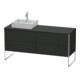 Duravit Waschtischunterschrank XSquare 160x54,8x77,8cm, 4 AZ, st, B l, gra matt-1