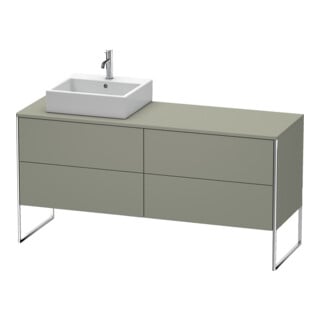 Duravit Waschtischunterschrank XSquare 160x54,8x77,8cm, 4 AZ, st, B l, st-g m