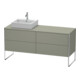 Duravit Waschtischunterschrank XSquare 160x54,8x77,8cm, 4 AZ, st, B l, st-g m-1