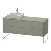 Duravit Waschtischunterschrank XSquare 160x54,8x77,8cm, 4 AZ, st, B l, st-g m