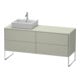 Duravit Waschtischunterschrank XSquare 160x54,8x77,8cm, 4 AZ, st, B l, T s-matt-1