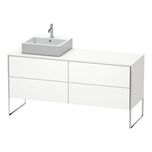 Duravit Waschtischunterschrank XSquare 160x54,8x77,8cm, 4 AZ, st, B l, w s-matt
