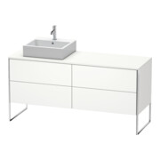 Duravit Waschtischunterschrank XSquare 160x54,8x77,8cm, 4 AZ, st, B l, w s-matt