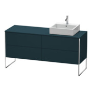 Duravit Waschtischunterschrank XSquare 160x54,8x77,8cm, 4 AZ, st, B r, bl m