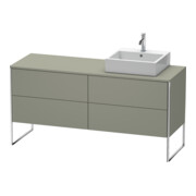 Duravit Waschtischunterschrank XSquare 160x54,8x77,8cm, 4 AZ, st, B r, st-g m