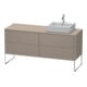 Duravit Waschtischunterschrank XSquare 160x54,8x77,8cm, 4 AZ, st, B re, bas. m-1