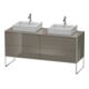 Duravit Waschtischunterschrank XSquare 160x54,8x77,8cm, 4 AZ, st, flan. Gr hgl-1