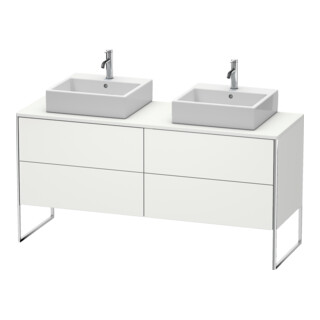 Duravit Waschtischunterschrank XSquare 160x54,8x77,8cm, 4 AZ, st, No we s-matt