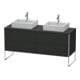 Duravit Waschtischunterschrank XSquare 160x54,8x77,8cm, 4 AZ, steh., graph matt-1