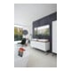 Duravit Waschtischunterschrank XSquare 160x54,8x77,8cm, 4 AZ, steh., we s-matt