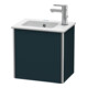 Duravit Waschtischunterschrank XSquare 41x28,9x40cm, wandhängend, T. li, blau s-matt