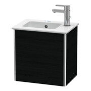 Duravit Waschtischunterschrank XSquare 41x28,9x40cm, wandhängend, T. li, Ei schwarz