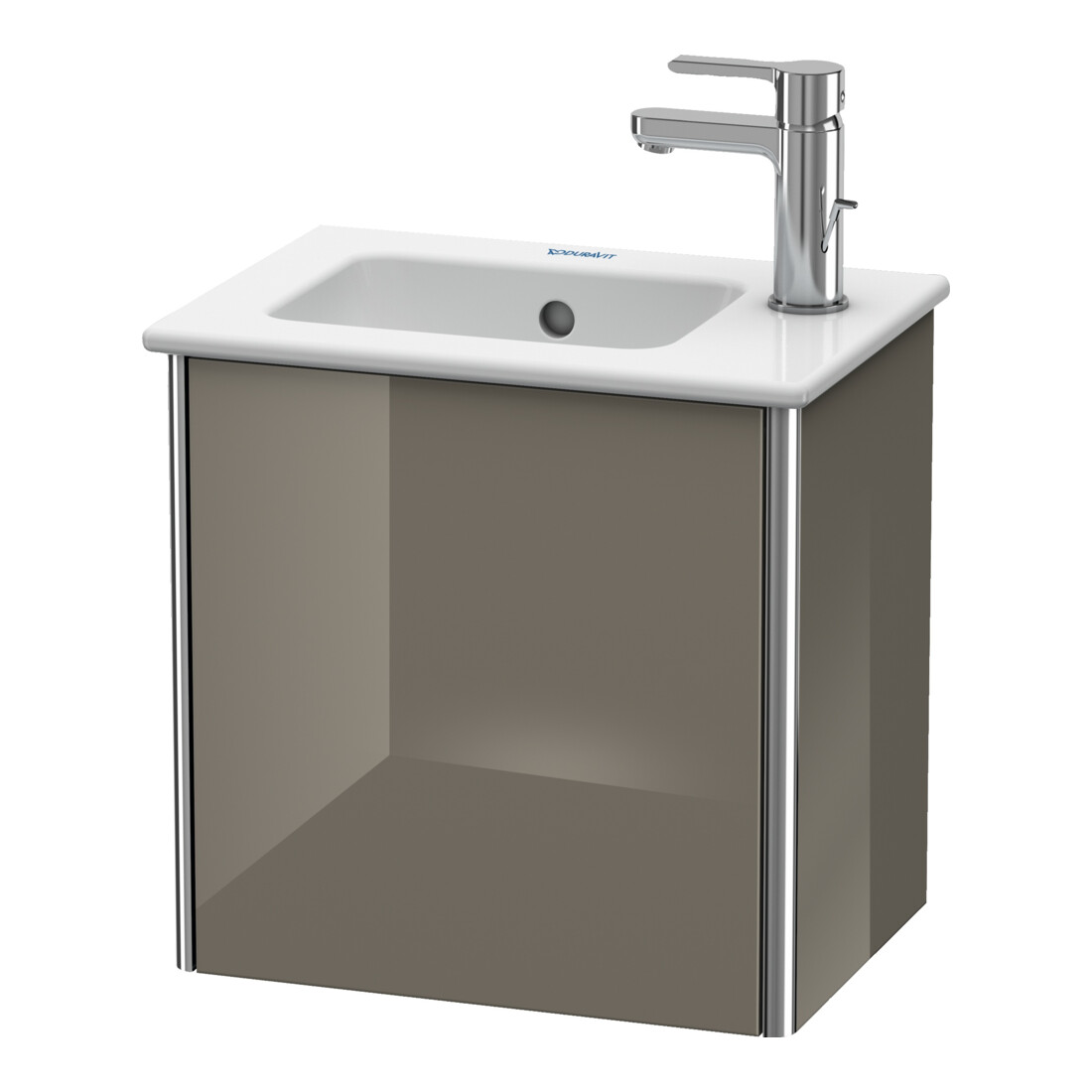 Duravit Waschtischunterschrank XSquare 41x28,9x40cm, wandhängend, T. li, flan. Gr hgl