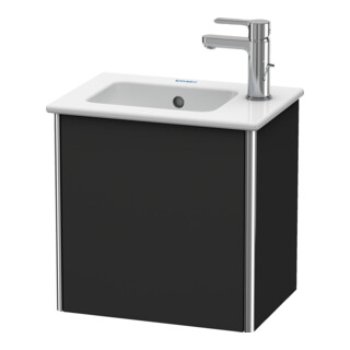 Duravit Waschtischunterschrank XSquare 41x28,9x40cm, wandhängend, T. li, graph matt