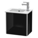Duravit Waschtischunterschrank XSquare 41x28,9x40cm, wandhängend, T. li, sw hochglanz