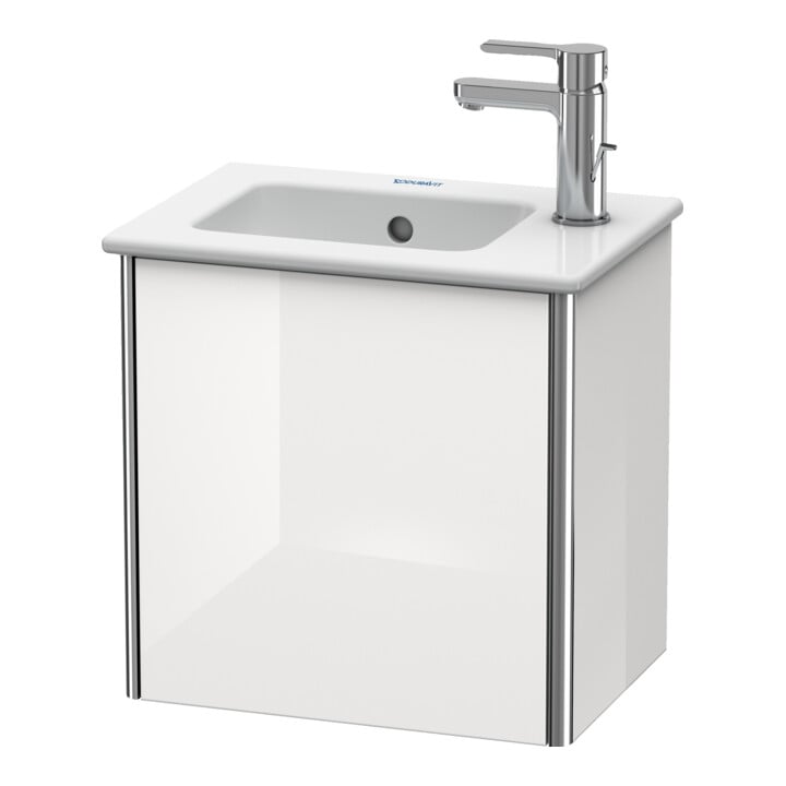 Duravit Waschtischunterschrank XSquare 41x28,9x40cm, wandhängend, T. li, Tau matt