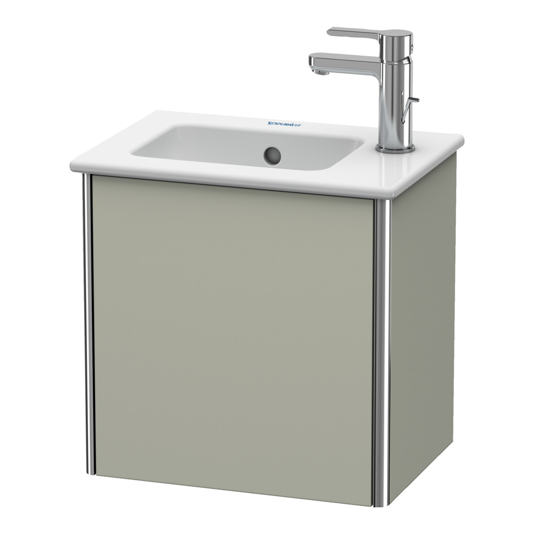 Duravit Waschtischunterschrank XSquare 41x28,9x40cm, wandhängend, T. li, Tau s-matt