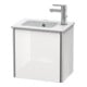 Duravit Waschtischunterschrank XSquare 41x28,9x40cm, wd, T. re, Nord we s-matt-1