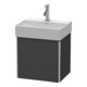 Duravit Waschtischunterschrank XSquare 43,4x34x39,7cm, wandhängend, Tür li, graph ma