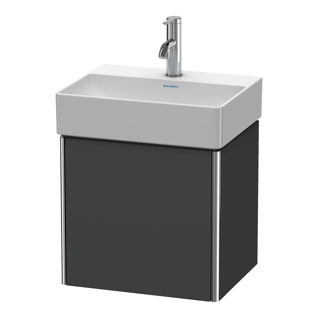 Duravit Waschtischunterschrank XSquare 43,4x34x39,7cm, wandhängend, Tür li, graph ma