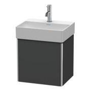 Duravit Waschtischunterschrank XSquare 43,4x34x39,7cm, wandhängend, Tür li, graph ma-5