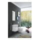 Duravit Waschtischunterschrank XSquare 43,4x34x39,7cm, wandhängend, Tür li, we. hgl