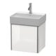 Duravit Waschtischunterschrank XSquare 43,4x34x39,7cm, wandhängend, Tür li, we. hgl-2