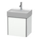 Duravit Waschtischunterschrank XSquare 43,4x34x39,7cm, wandhängend, Tür li, we. matt-1