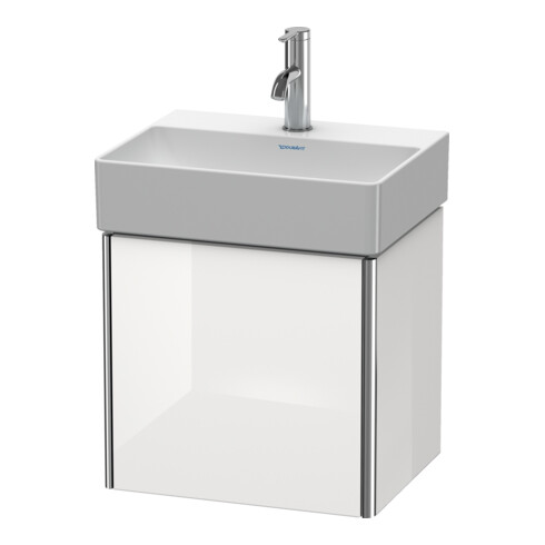Duravit Waschtischunterschrank XSquare 43,4x34x39,7cm, wandhängend, Tür li, we. matt