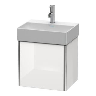Duravit Waschtischunterschrank XSquare 43,4x34x39,7cm, wandhängend, Tür li, weiß matt