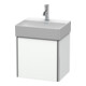 Duravit Waschtischunterschrank XSquare 43,4x34x39,7cm, wandhängend, Tür li, weiß matt