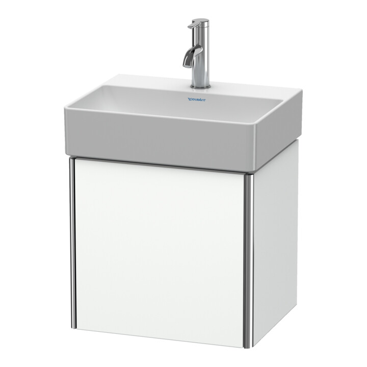 Duravit Waschtischunterschrank XSquare 43,4x34x39,7cm, wandhängend, Tür li, weiß matt