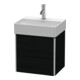 Duravit Waschtischunterschrank XSquare 43,4x34x39,7cm, wandhängend, Tür re, Ei sw-1