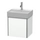 Duravit Waschtischunterschrank XSquare 43,4x34x39,7cm, wandhängend, Tür re, weiß matt-2
