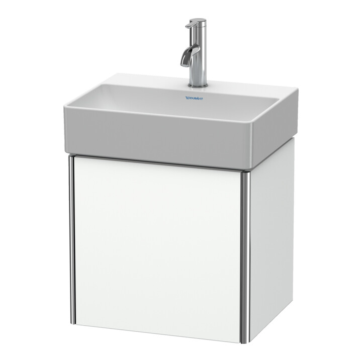 Duravit Waschtischunterschrank XSquare 43,4x34x39,7cm, wandhängend, Tür re, weiß matt