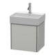 Duravit Waschtischunterschrank XSquare 43,4x34x39,7cm, wd, Tür li, betongr ma