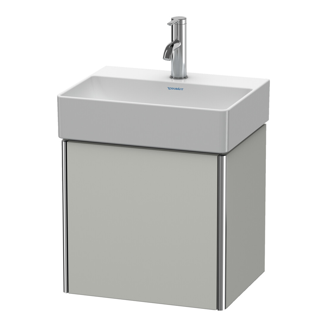 Duravit Waschtischunterschrank XSquare 43,4x34x39,7cm, wd, Tür li, betongr ma