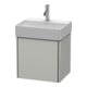 Duravit Waschtischunterschrank XSquare 43,4x34x39,7cm, wd, Tür re, betongr ma