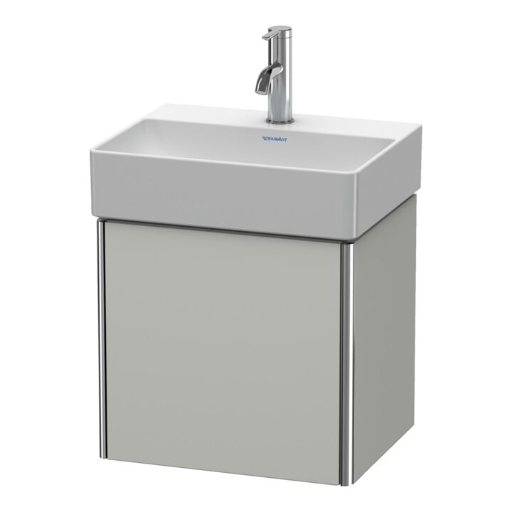 Duravit Waschtischunterschrank XSquare 43,4x34x39,7cm, wd, Tür re, betongr ma