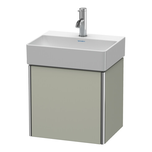 Duravit Waschtischunterschrank XSquare 43,4x34x39,7cm, wd, Tür re, Tau s-matt