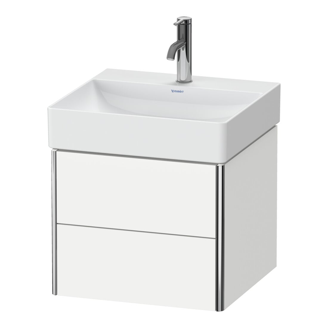 Duravit Waschtischunterschrank XSquare 48,4x46x39,7cm, 2 SBK, wandhängend, graph ma