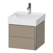 Duravit Waschtischunterschrank XSquare 48,4x46x39,7cm, 2 Schub., wandhängend, Leinen-5