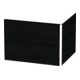 Duravit Waschtischunterschrank XSquare 58,4x46cm, Ei sw, 2 Schubk., wandhängend-1