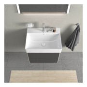 Duravit Waschtischunterschrank XSquare 58,4x46cm, graph m, 2 Schubk., wandhängend-5