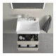 Duravit Waschtischunterschrank XSquare 58,4x46cm, Tau, 2 Schubk., wandhängend-4