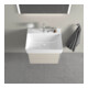 Duravit Waschtischunterschrank XSquare 58,4x46cm, Tau, 2 Schubk., wandhängend-5