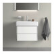Duravit Waschtischunterschrank XSquare 58,4x46cm, we m, 2 Schubk., wandhängend