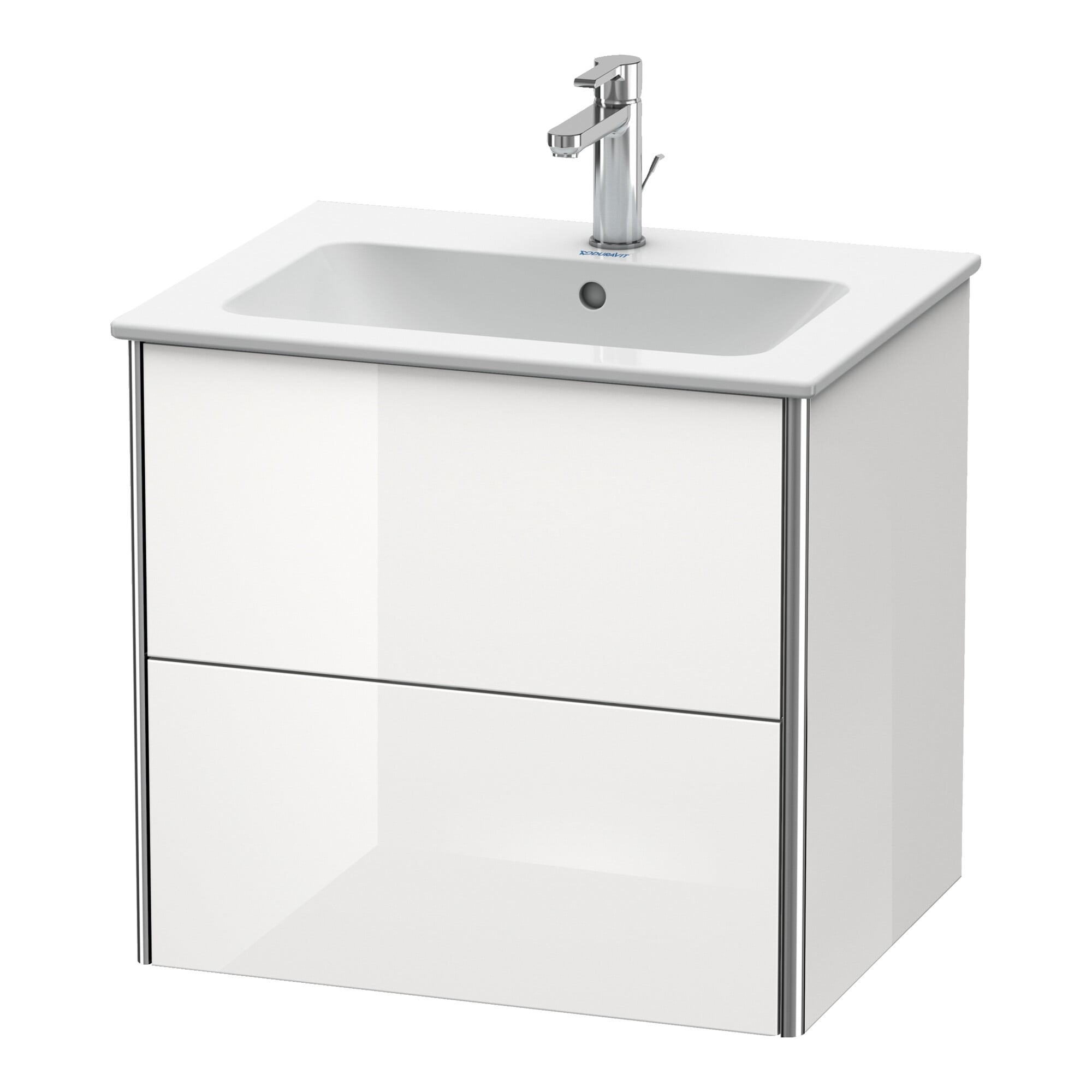 Duravit Waschtischunterschrank XSquare 61x47,8cm, bas. m, 2 Schubk., wandhängend