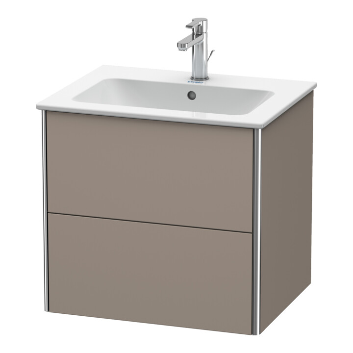 Duravit Waschtischunterschrank XSquare 61x47,8cm, bas. m, 2 Schubk., wandhängend